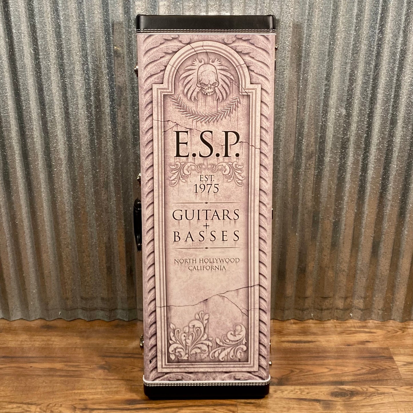 ESP LTD KH-WZ Kirk Hammett White Zombie Graphic EMG Guitar & Case LKHWZ #3457 Used