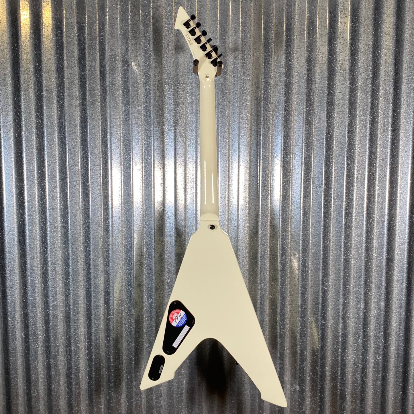 ESP LTD Vulture James Hetfield Olympic White EMG Guitar & Case #4717 Used