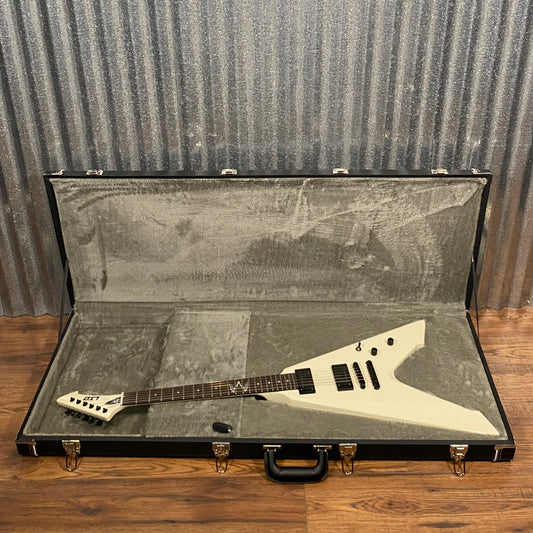ESP LTD Vulture James Hetfield Olympic White EMG Guitar & Case #4717 Used
