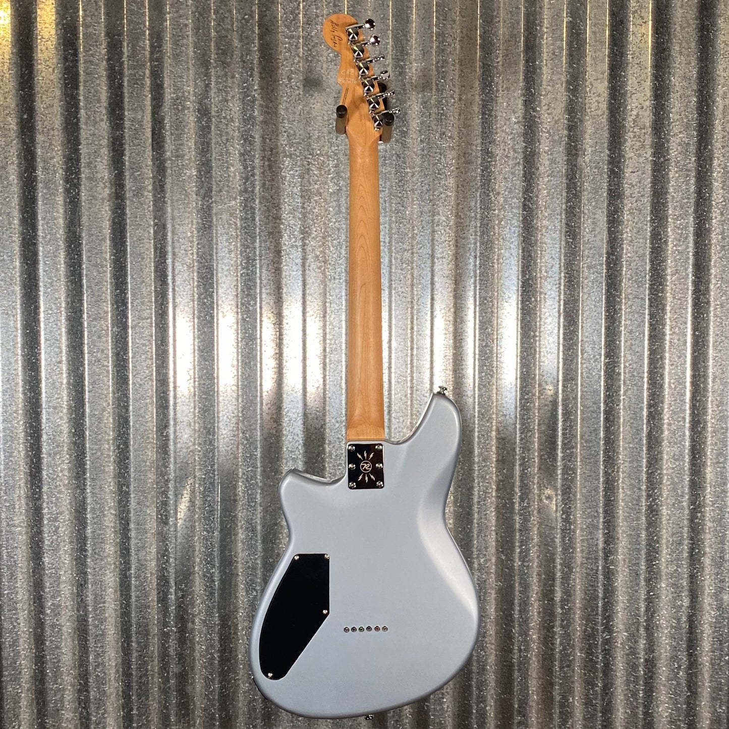 Reverend Billy Corgan Z-One Signature Metallic Silver Guitar #67246