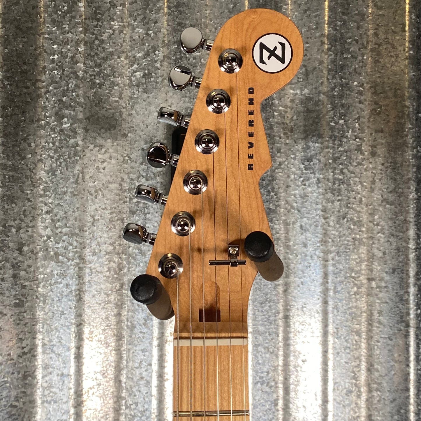 Reverend Billy Corgan Z-One Signature Metallic Silver Guitar #67246