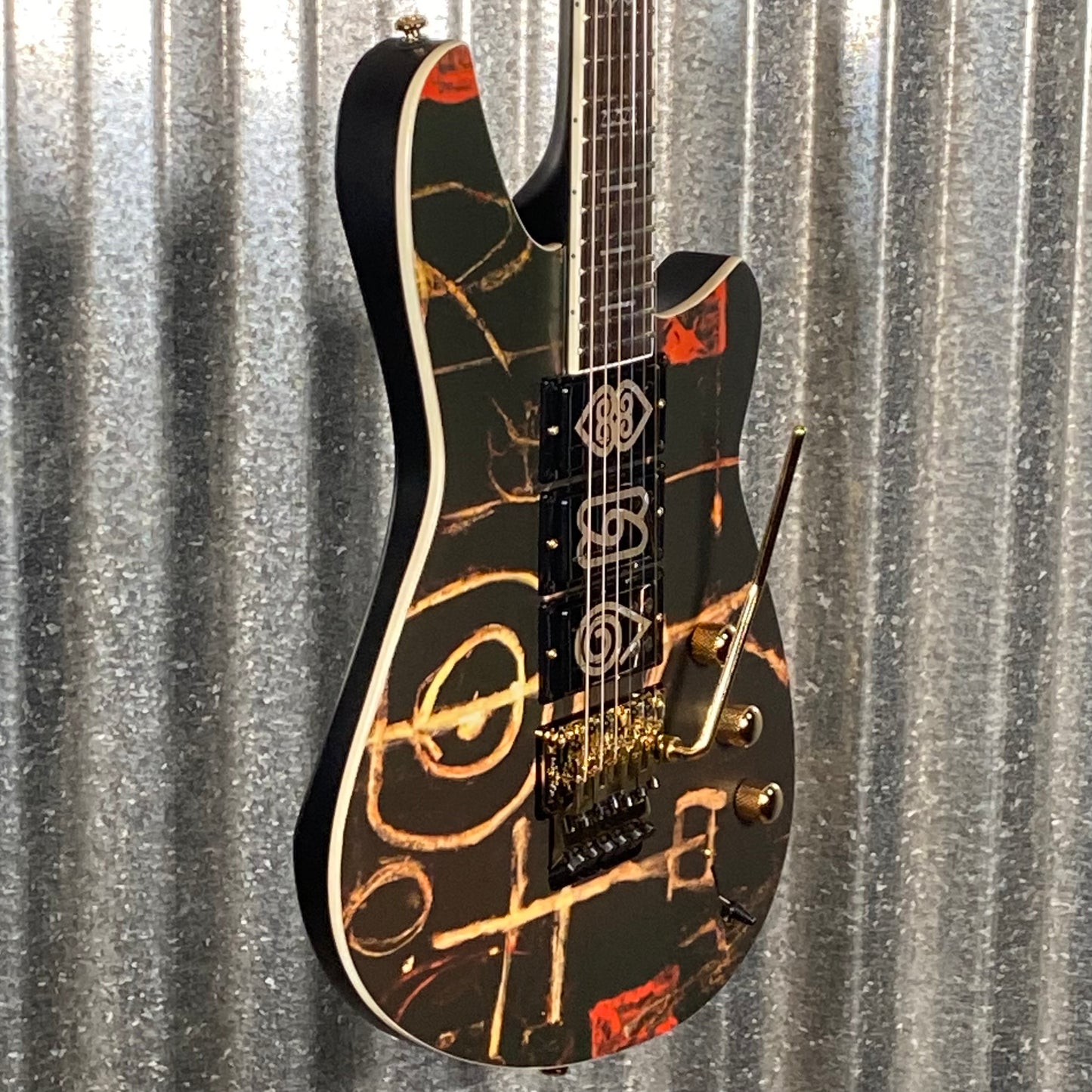 Reverend Vernon Reid Shaman Graphic 3 Pickup Floyd Rose Guitar #65351