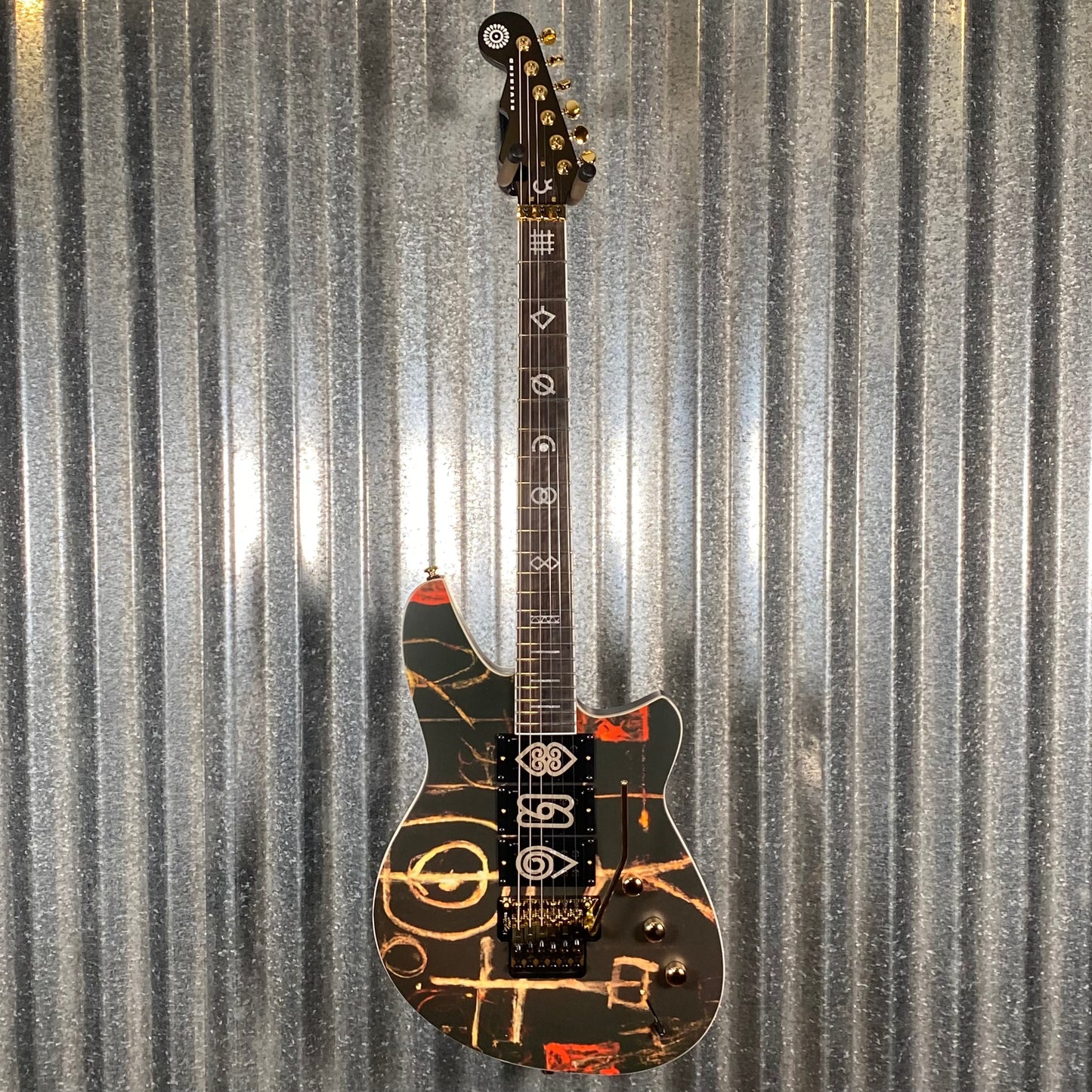 Reverend Vernon Reid Shaman Graphic 3 Pickup Floyd Rose Guitar #65351