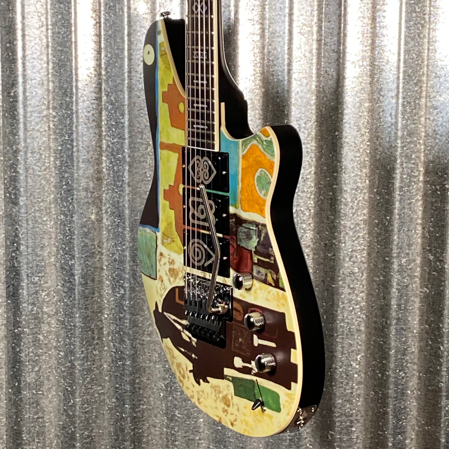 Reverend Vernon Reid Mystery Tramp Graphic 3 Pickup Floyd Rose Guitar #65372