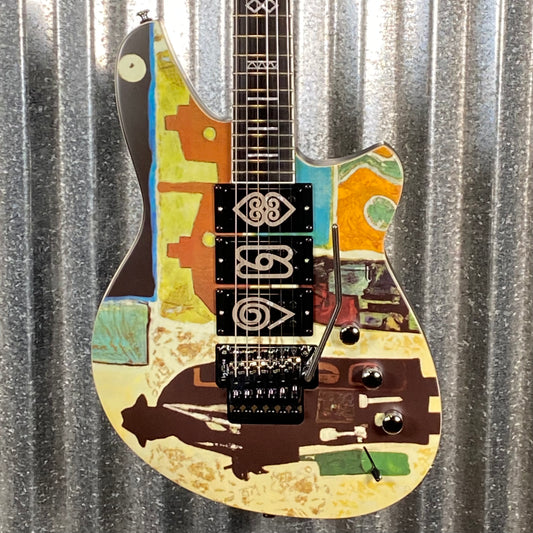 Reverend Vernon Reid Mystery Tramp Graphic 3 Pickup Floyd Rose Guitar #65372