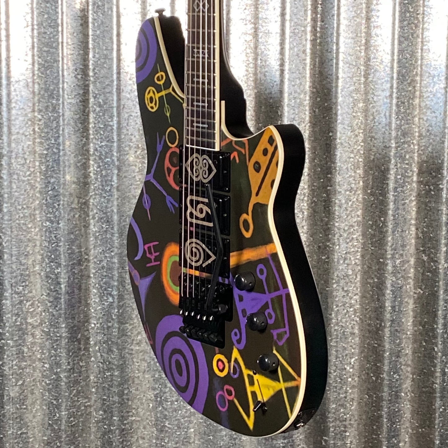 Reverend Vernon Reid Talisman Graphic 3 Pickup Floyd Rose Guitar #68226