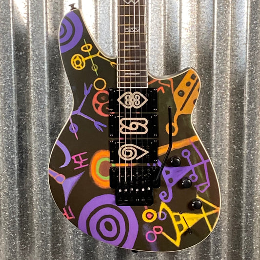 Reverend Vernon Reid Talisman Graphic 3 Pickup Floyd Rose Guitar #68226