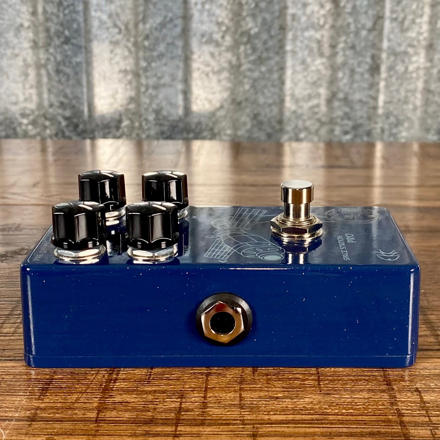CKK Electronic Space Station Pro Digital Delay Reverb Guitar Effect Pedal Used