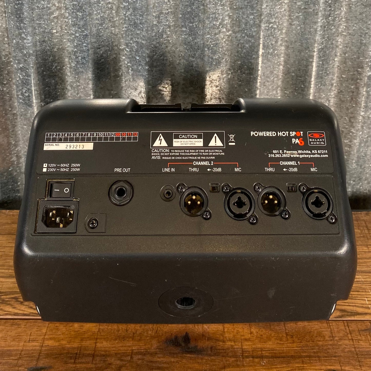 Galaxy Audio PA6S Hot Spot Powered Personal Monitor #1 Used