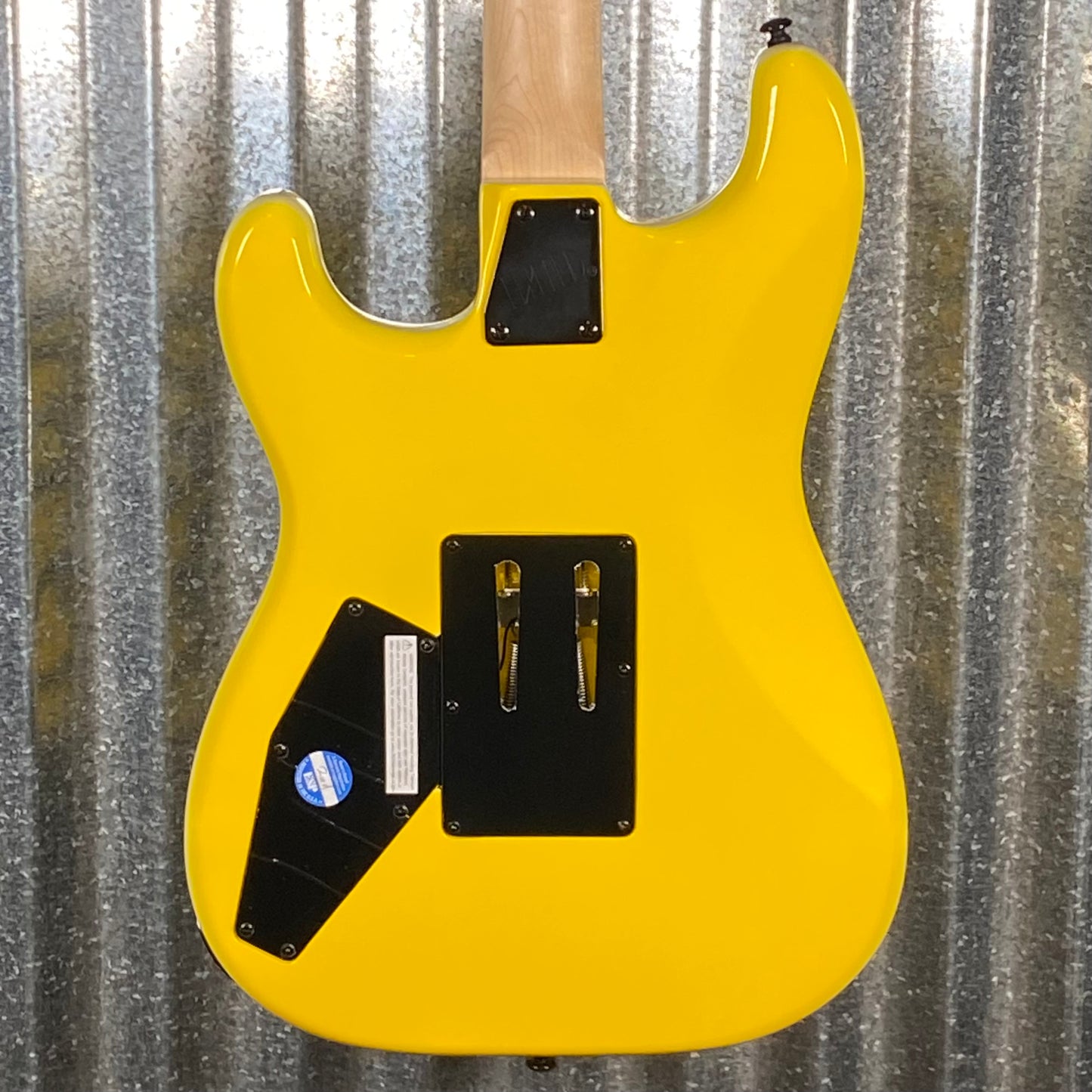 ESP LTD GL-200MT George Lynch Yellow Tiger Stripe Graphic Guitar LGL200MT #1358 Used