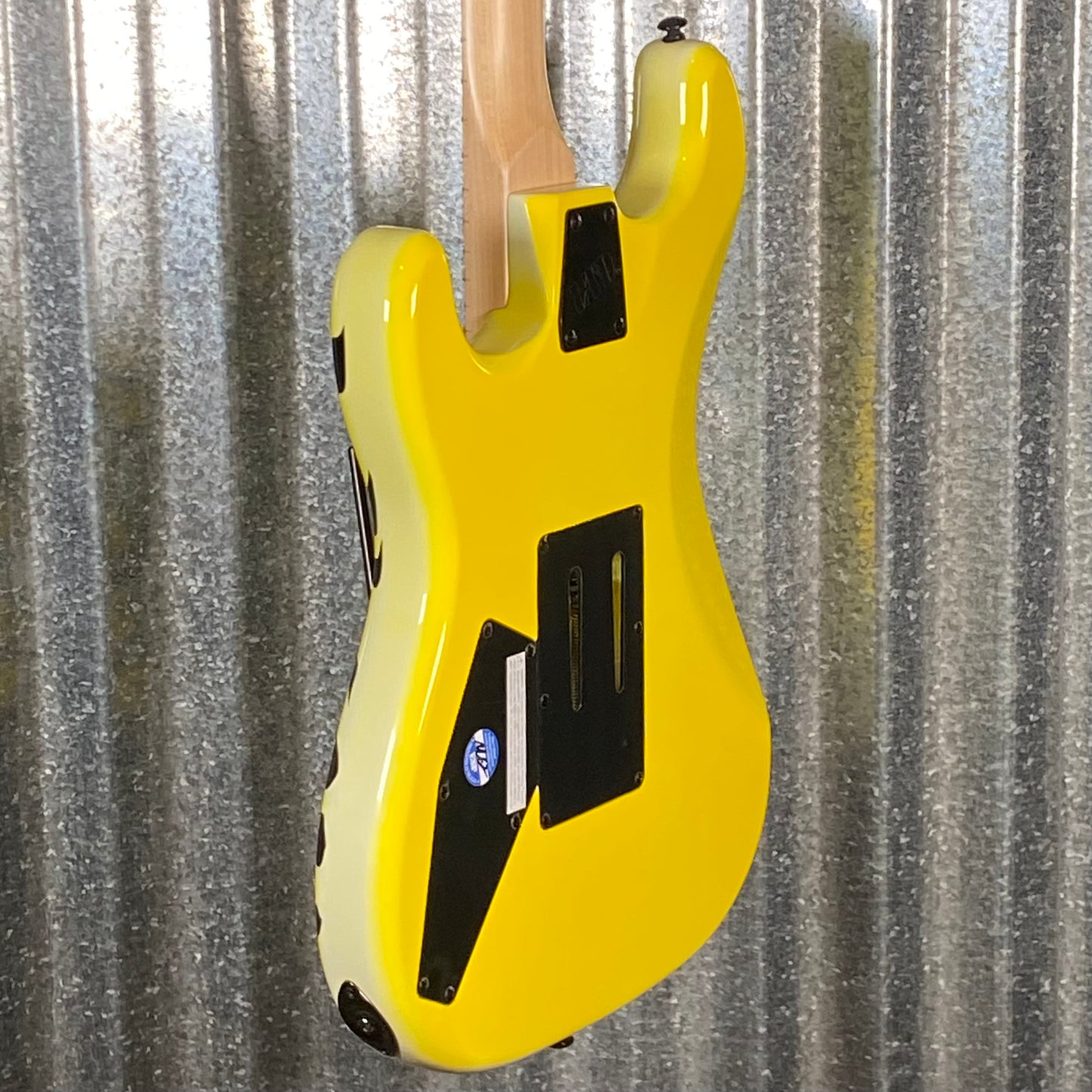 ESP LTD GL-200MT George Lynch Yellow Tiger Stripe Graphic Guitar LGL200MT #3056 Used
