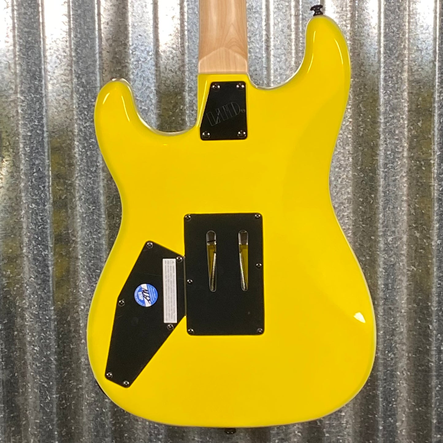 ESP LTD GL-200MT George Lynch Yellow Tiger Stripe Graphic Guitar LGL200MT #3056 Used