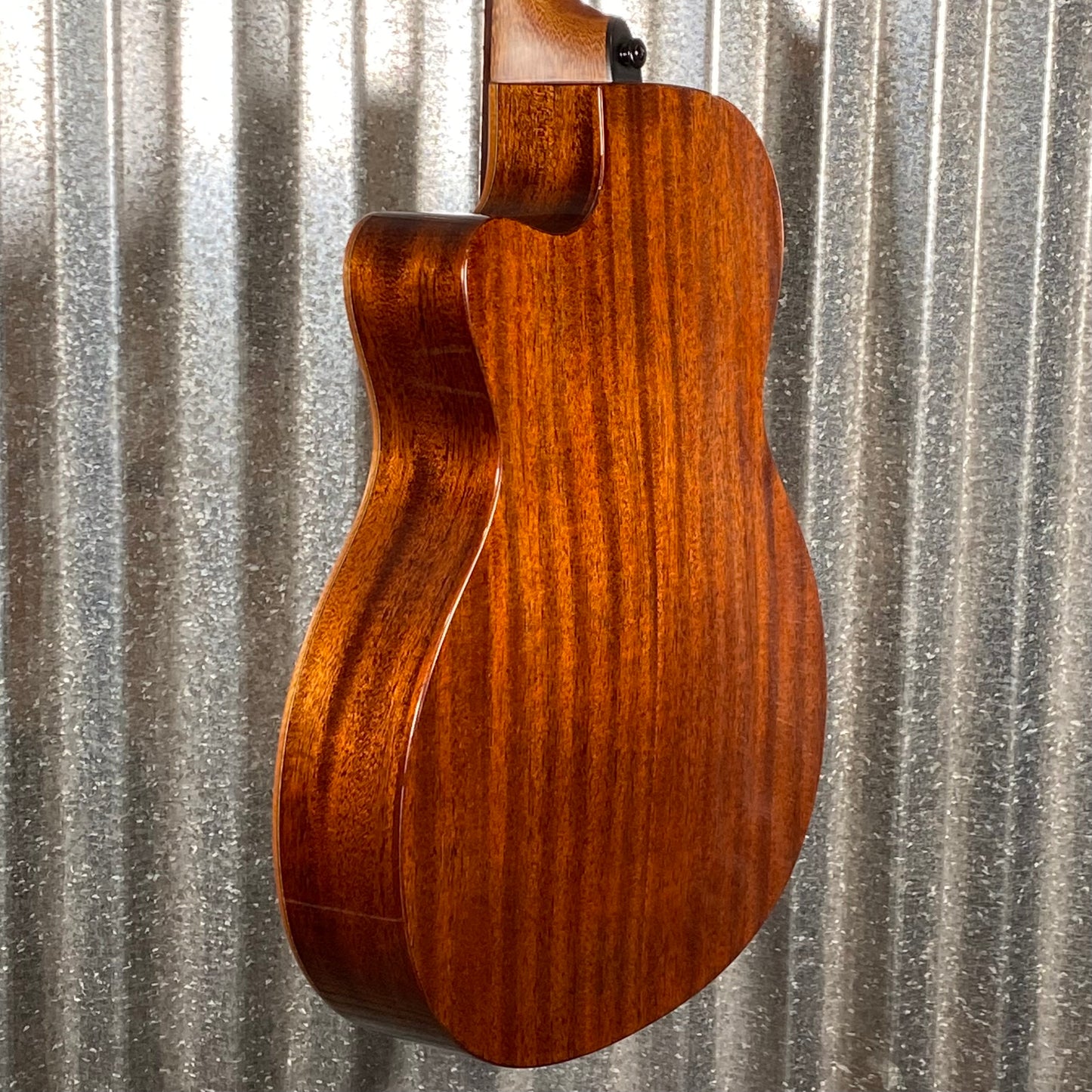 LAG Guitars T118ASCE-NAT Natural Auditorium Cutaway Slim Acoustic Electric Guitar #2096