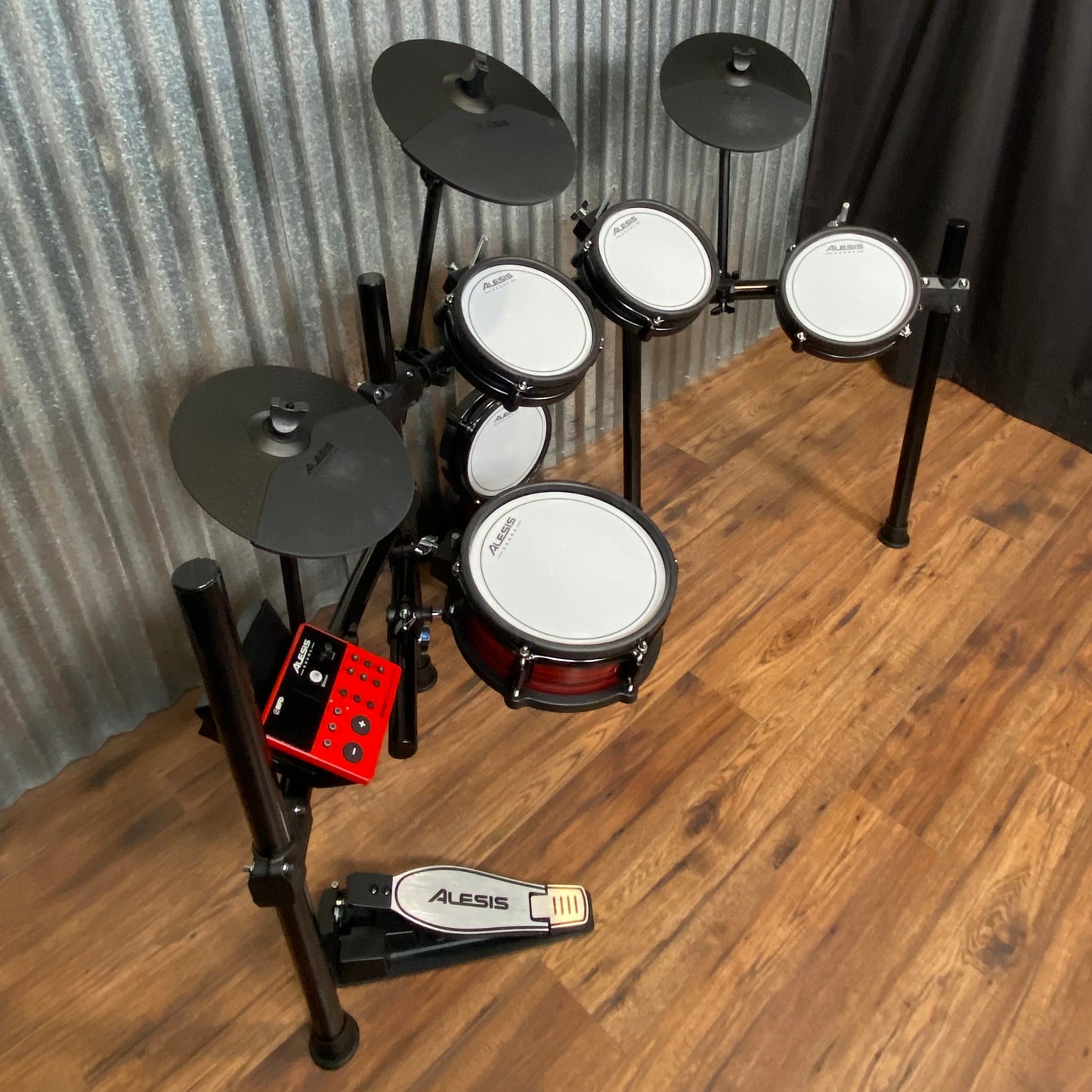 Alesis Nitro Pro 8 Piece Bluetooth Mesh Head Electronic Drum Kit Used