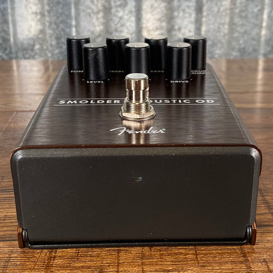 Fender Smolder Acoustic OD Overdrive Guitar Effect Pedal Used