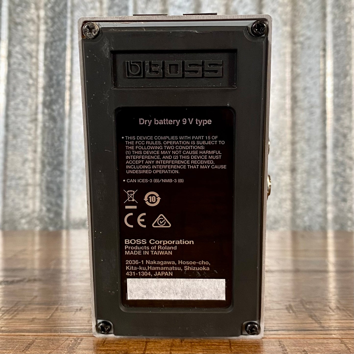 Boss TU-3 Chromatic Tuner Guitar Bass Effect Pedal Used