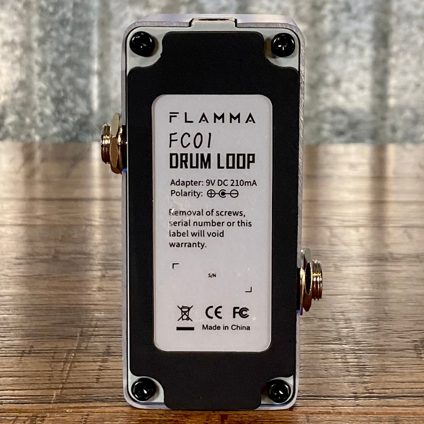 Flamma FC01 Drum Loop Drum Machine Guitar Effect Pedal Used