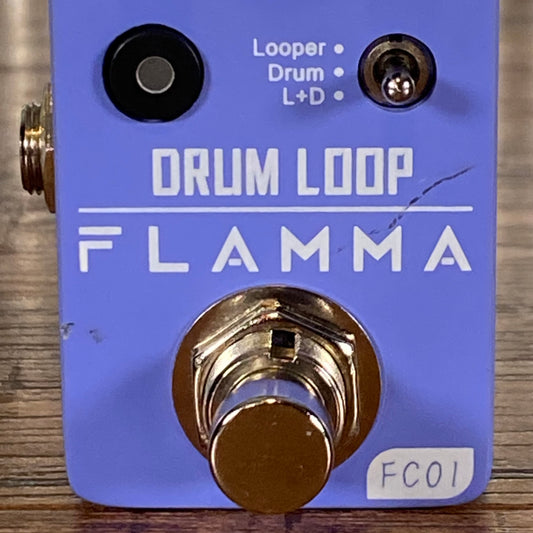Flamma FC01 Drum Loop Drum Machine Guitar Effect Pedal Used
