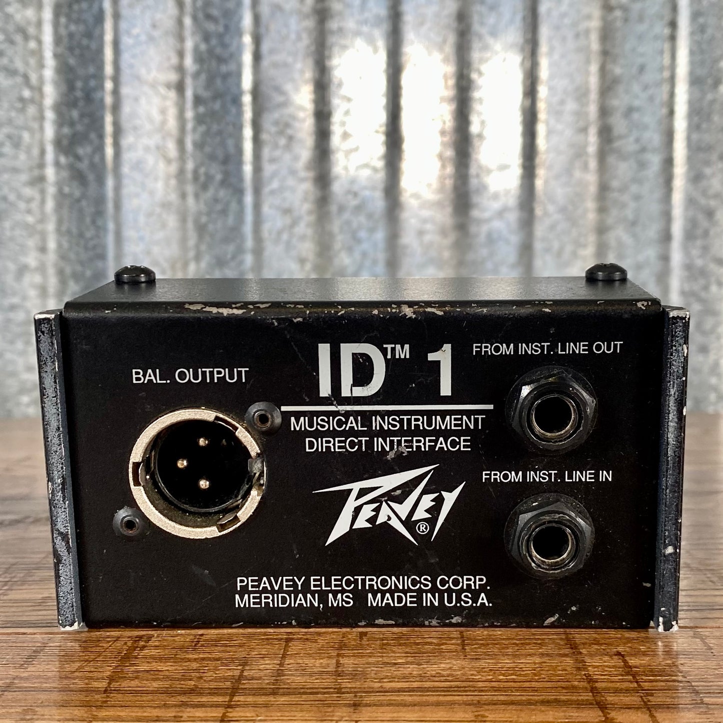 Peavey ID-1 Musical Instrument Direct Interface Box ID 1 Used
