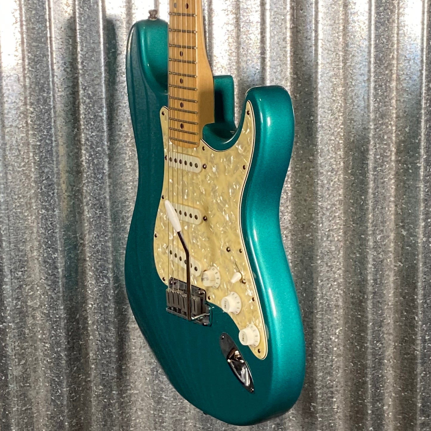 Fender American Standard Stratocaster Caribbean Mist Guitar & Case #9551 Used