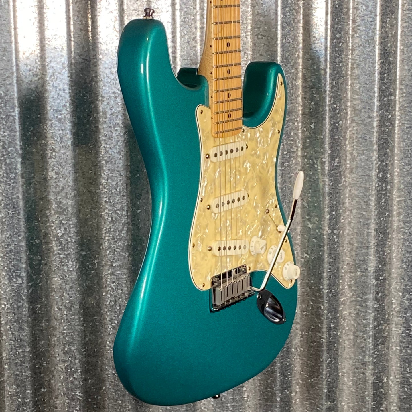 Fender American Standard Stratocaster Caribbean Mist Guitar & Case #9551 Used