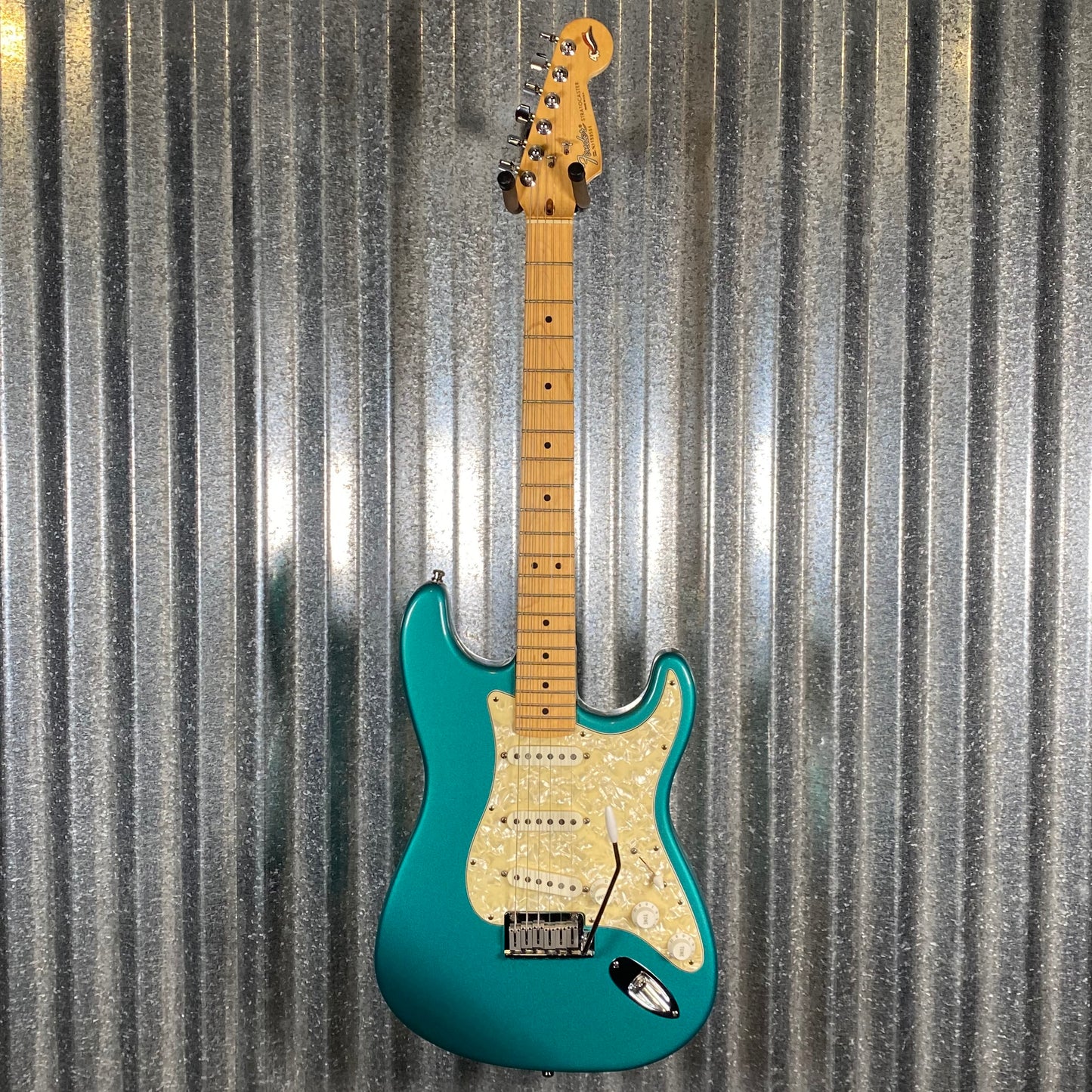 Fender American Standard Stratocaster Caribbean Mist Guitar & Case #9551 Used