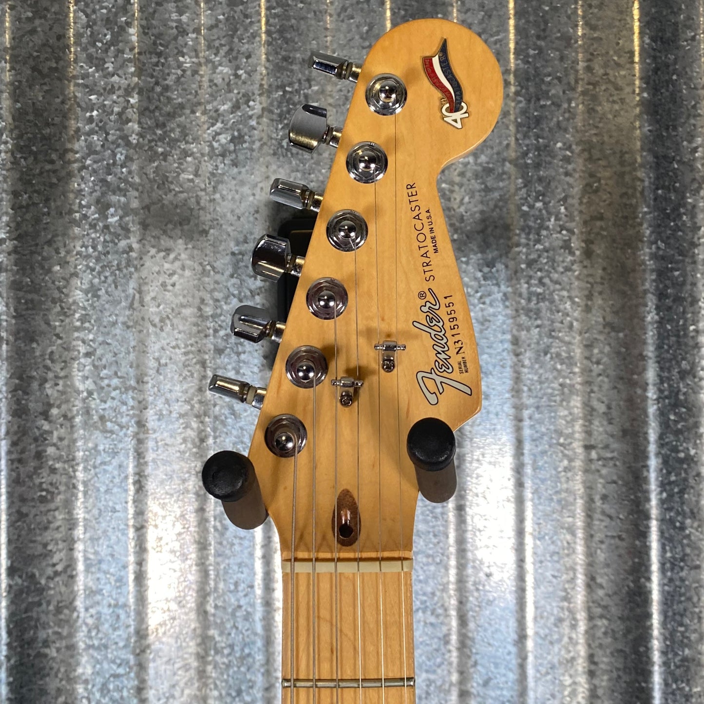 Fender American Standard Stratocaster Caribbean Mist Guitar & Case #9551 Used