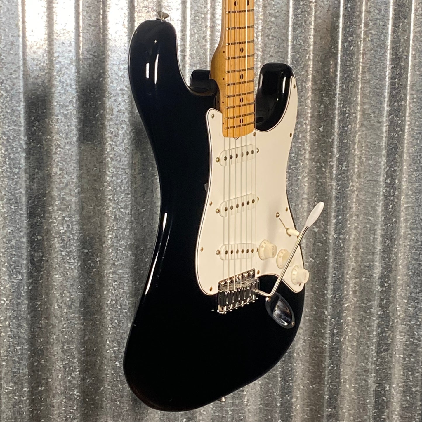 Fender 1982 Standard Stratocaster Black Dan Smith Era Guitar & Case #3830 Used