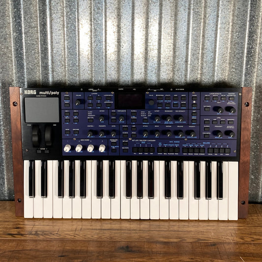 Korg Multi/Poly Analog Modeling Synthesizer Keyboard & Bag Used