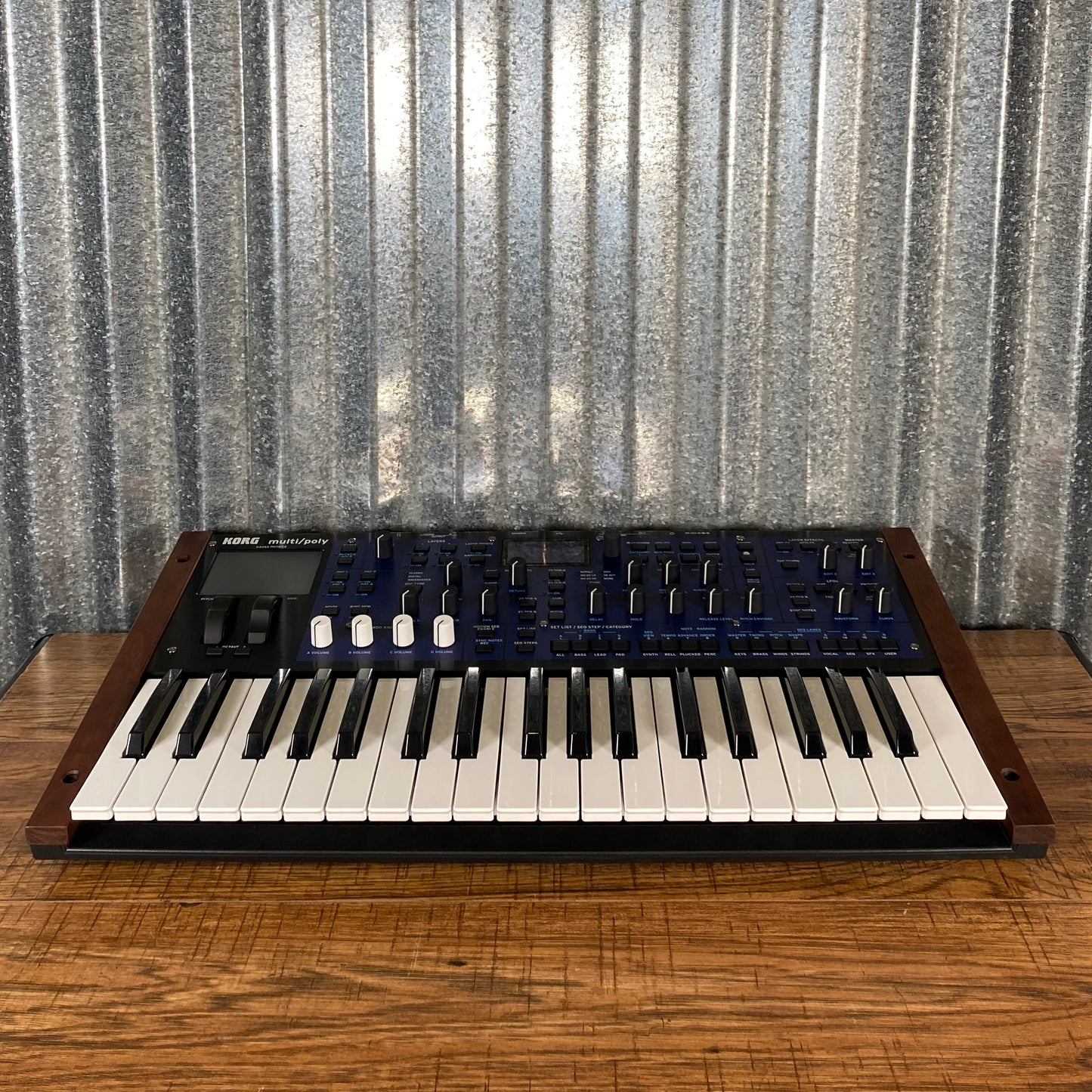 Korg Multi/Poly Analog Modeling Synthesizer Keyboard & Bag Used