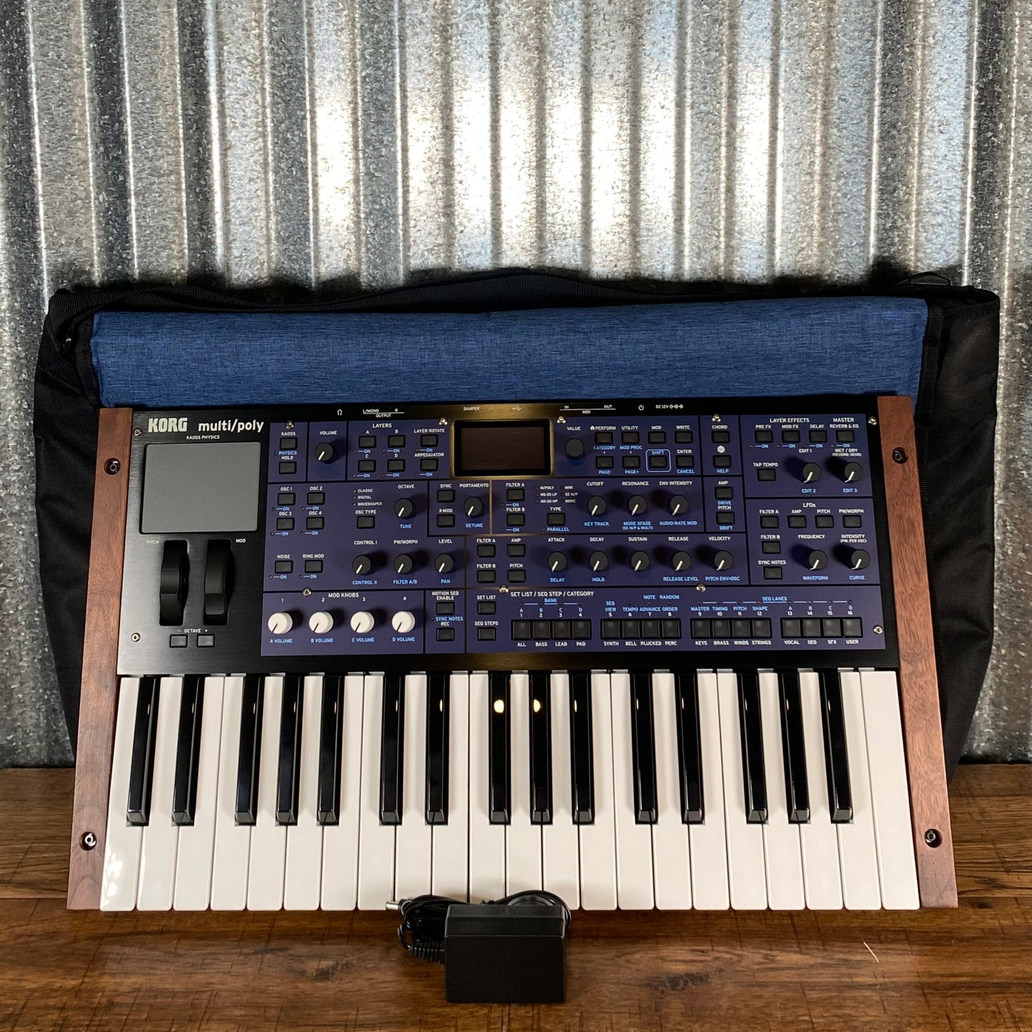 Korg Multi/Poly Analog Modeling Synthesizer Keyboard & Bag Used