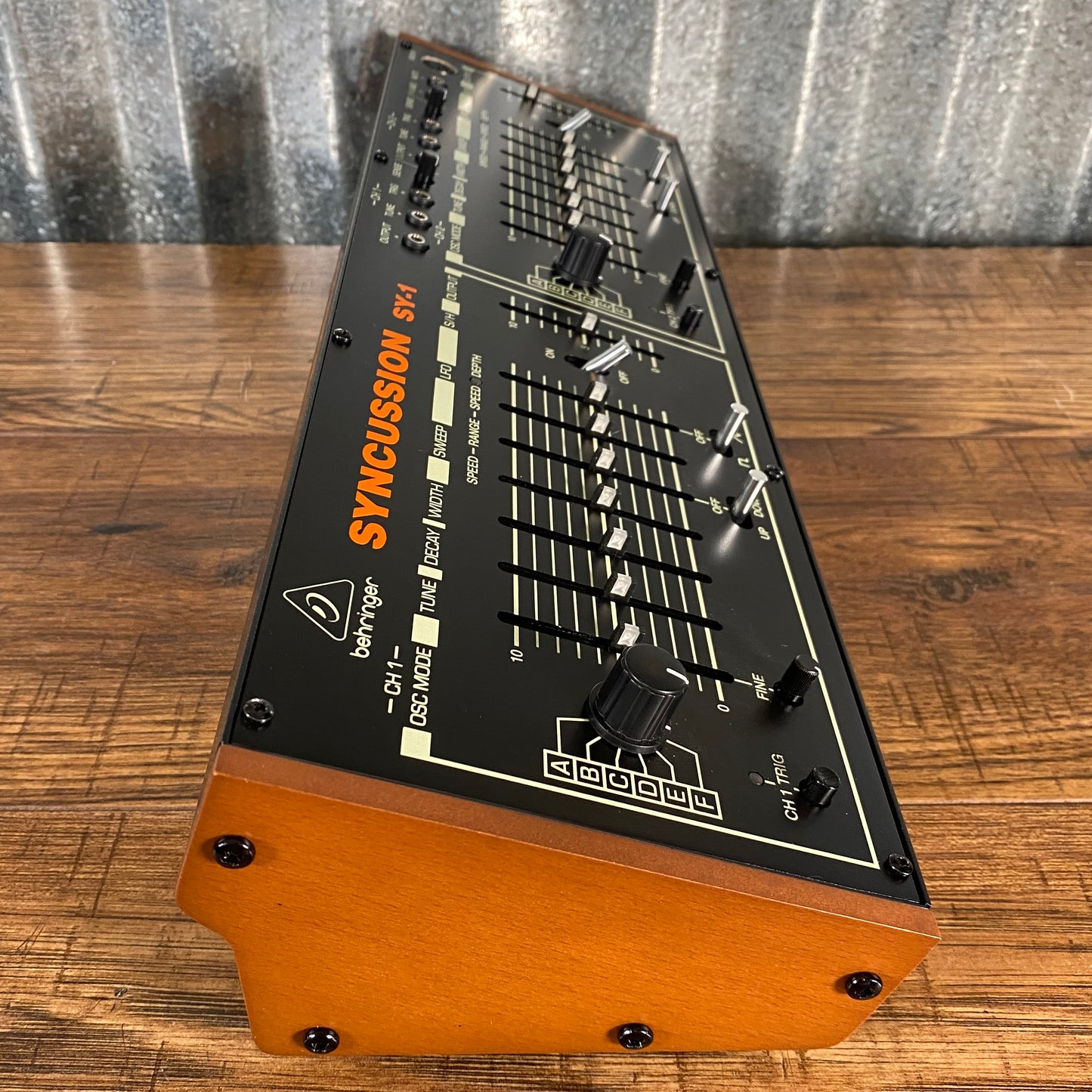 Behringer Syncussion SY-1 Dual Analog Percussion Synthesizer Used
