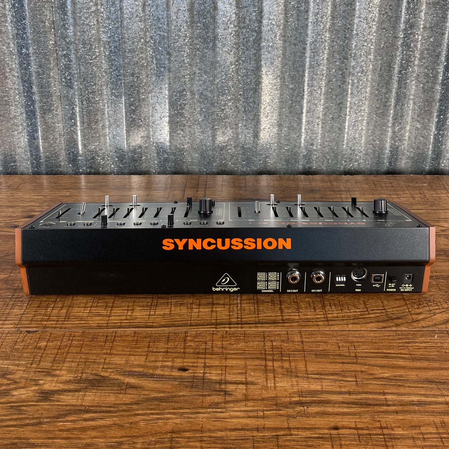 Behringer Syncussion SY-1 Dual Analog Percussion Synthesizer Used