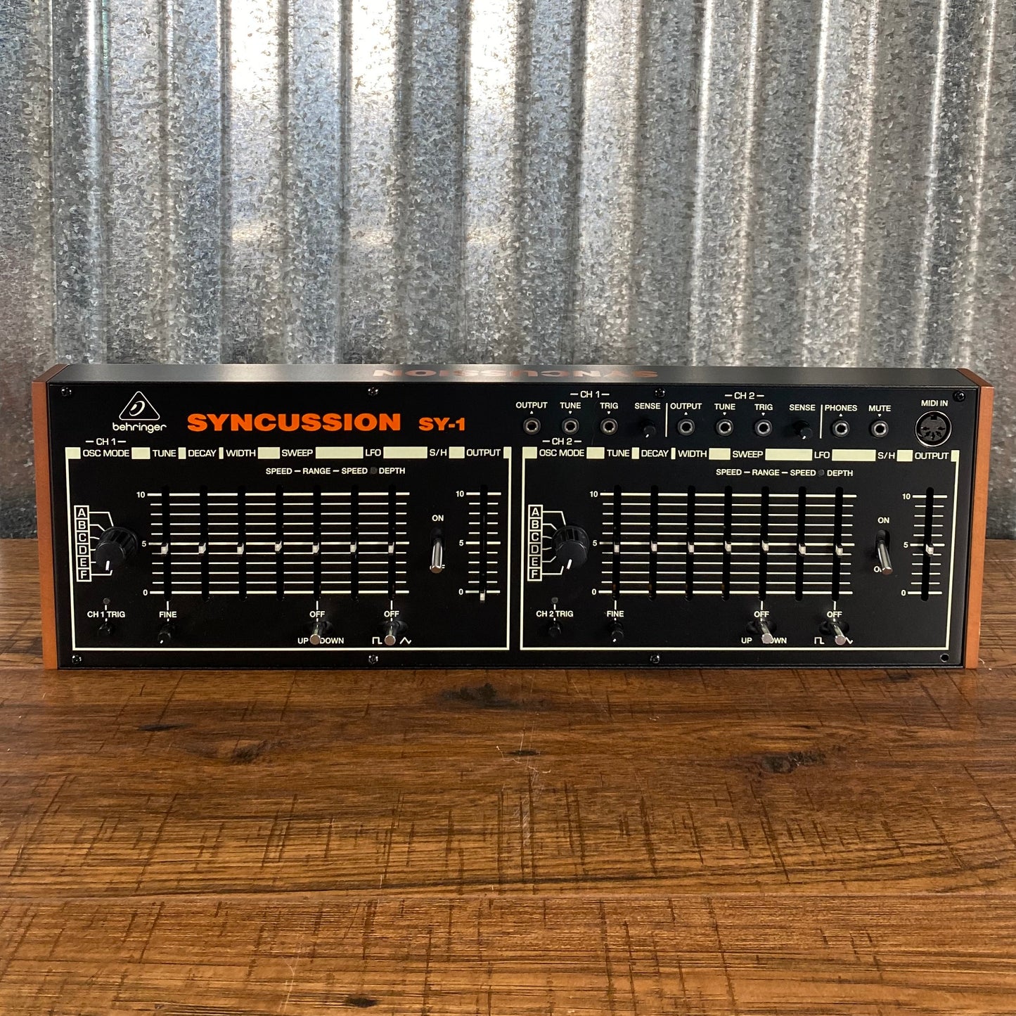 Behringer Syncussion SY-1 Dual Analog Percussion Synthesizer Used