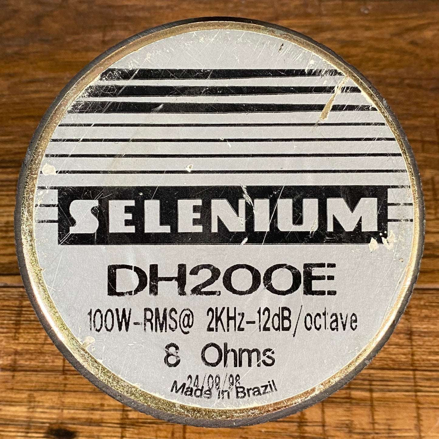 Selenium DH200E 100 Watt Horn Driver 8 Ohm #1 Used