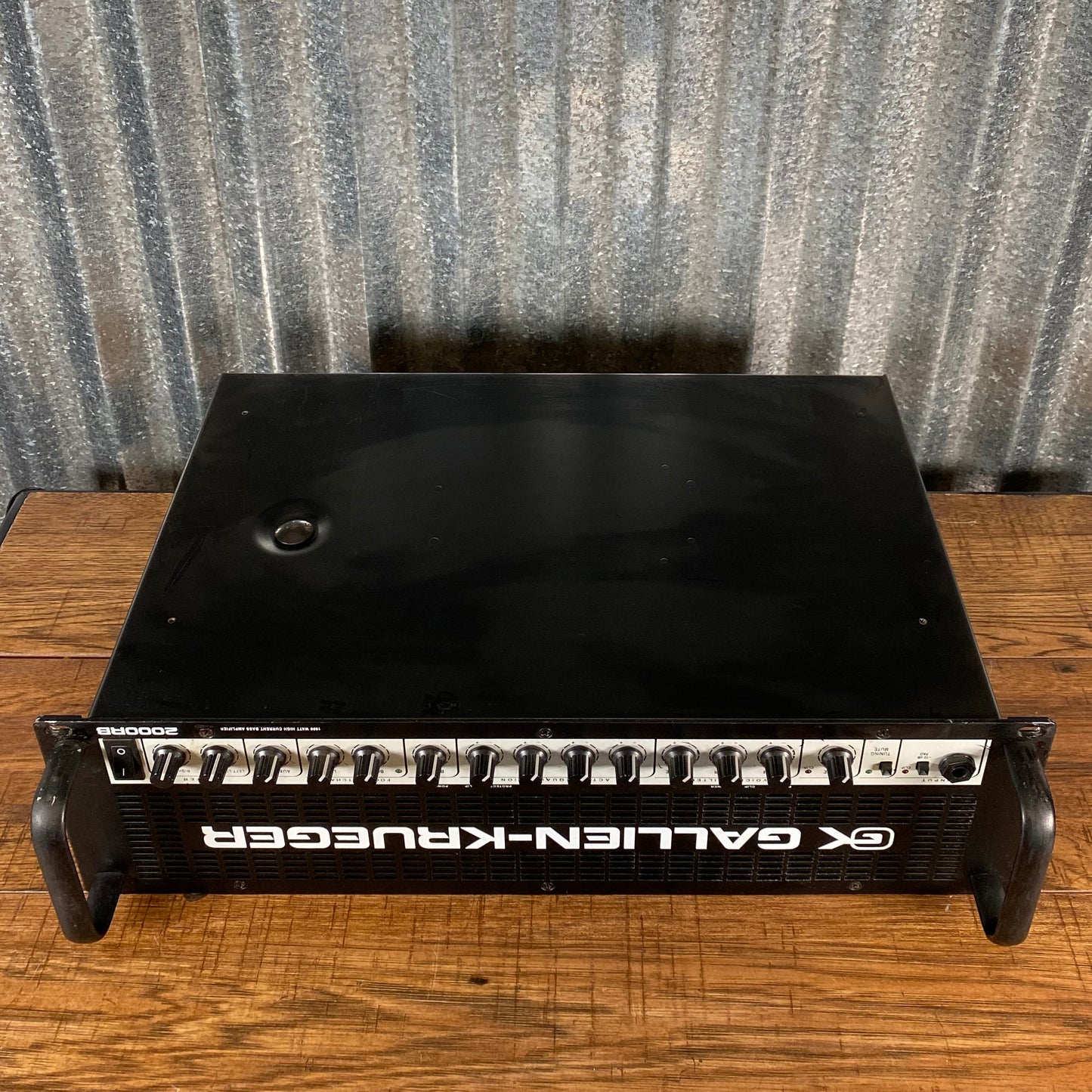 Gallien-Krueger 2000RB 1000 Watt 2 Channel Bass Amplifier Head Used