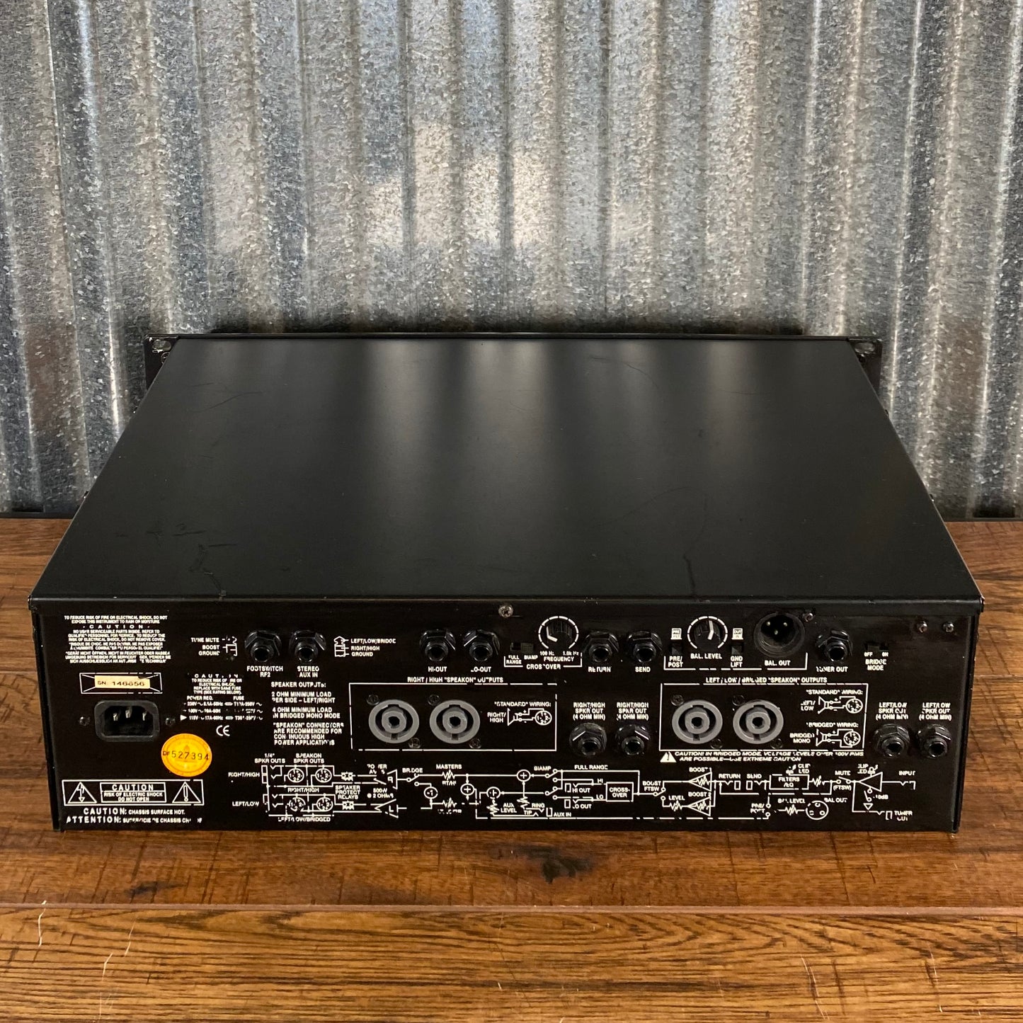 Gallien-Krueger 2000RB 1000 Watt 2 Channel Bass Amplifier Head Used