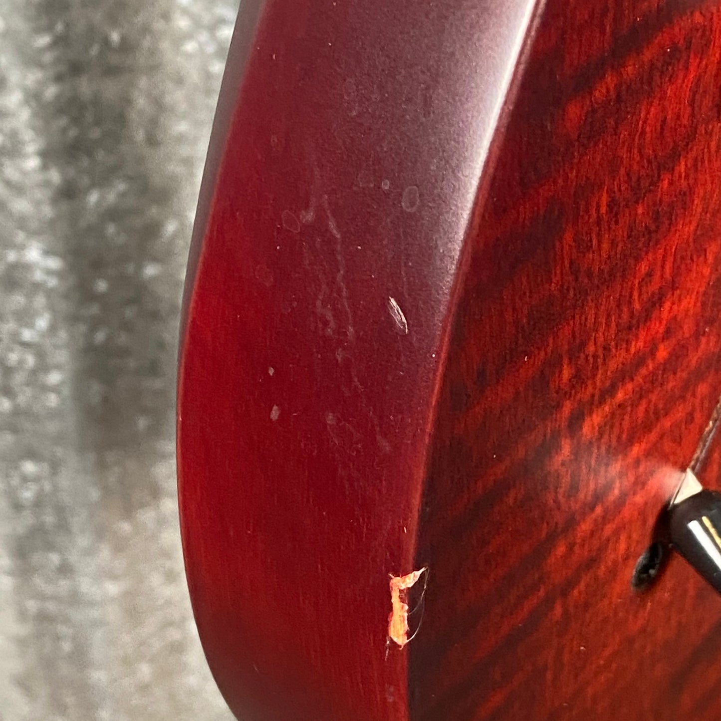 Schecter Sunset Extreme 7 LH Scarlet Burst Left Hand Guitar #0740 Used