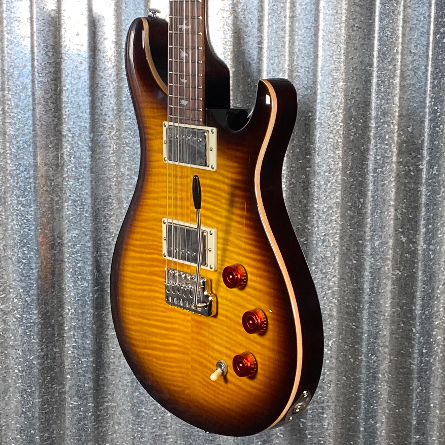 PRS Paul Reed Smith SE DGT Birds McCarty Tobacco Sunburst Guitar & Bag #0743