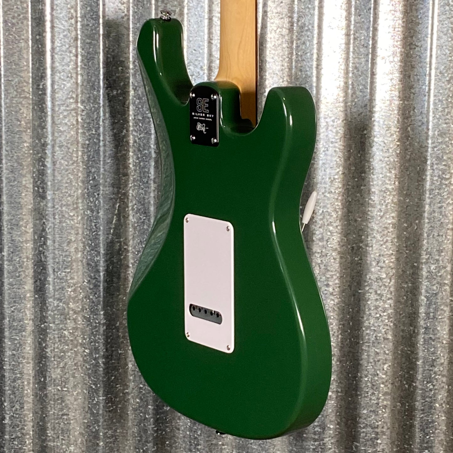 PRS Paul Reed Smith SE Silver Sky Laurel Green Rosewood Left Hand Guitar & Bag #4301