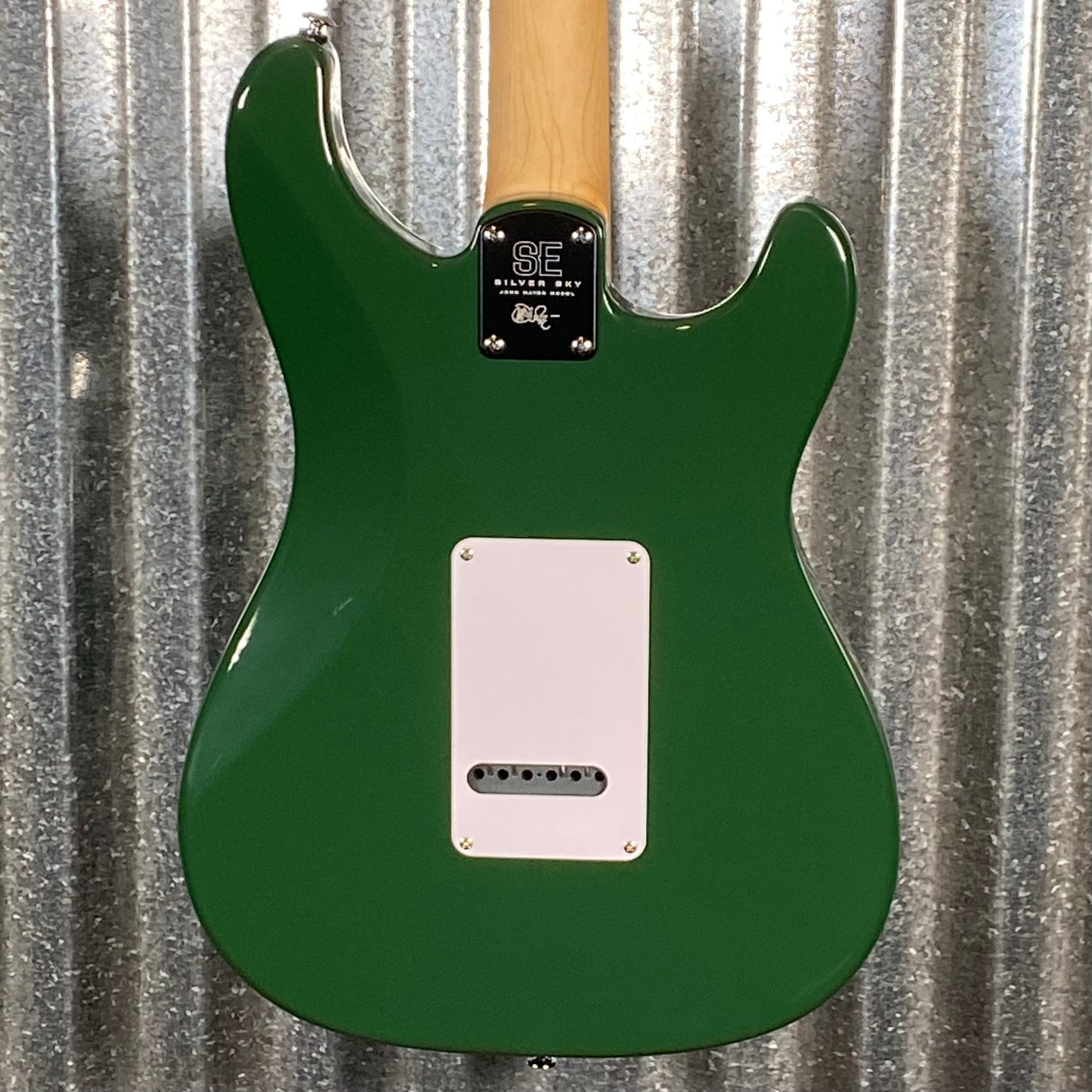PRS Paul Reed Smith SE Silver Sky Laurel Green Rosewood Left Hand Guitar & Bag #4301