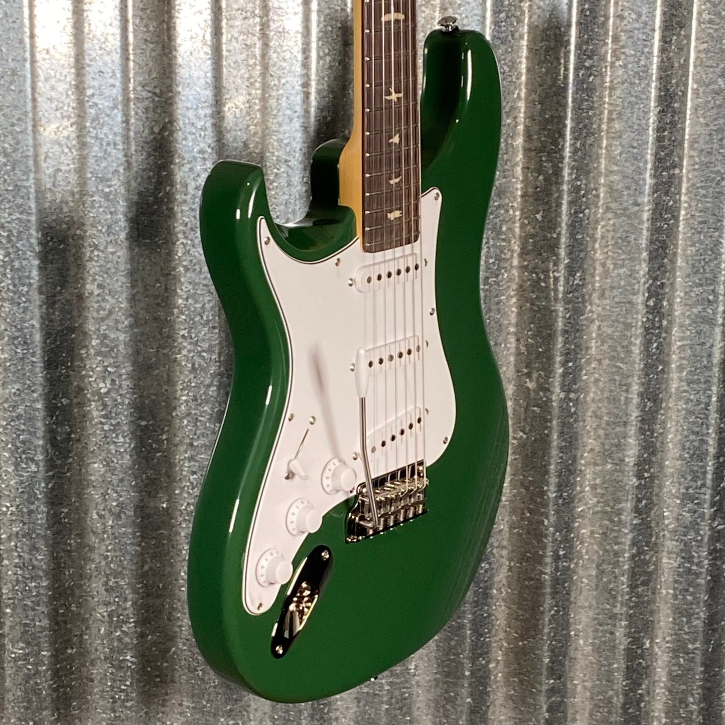 PRS Paul Reed Smith SE Silver Sky Laurel Green Rosewood Left Hand Guitar & Bag #4301