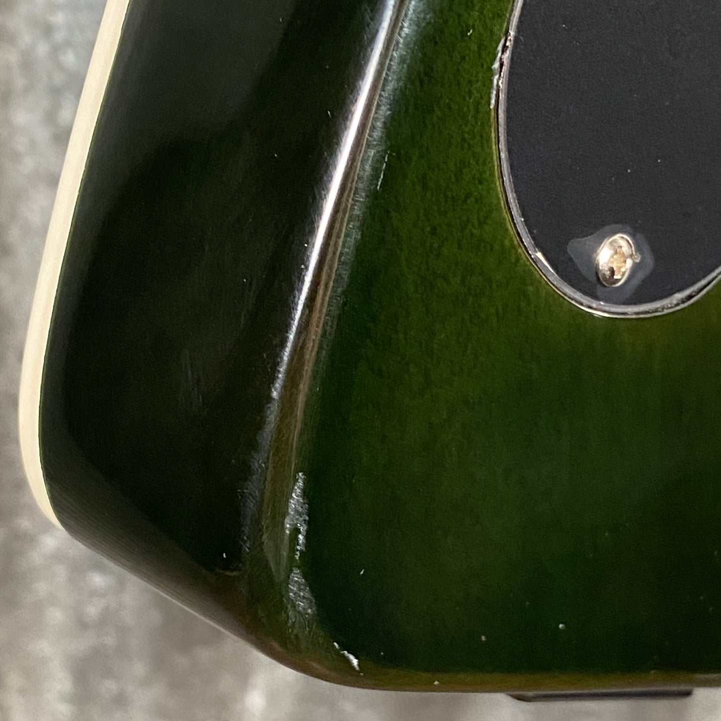 Westcreek Guitars Revenge Explorer Style Transparent Green #0015 Used