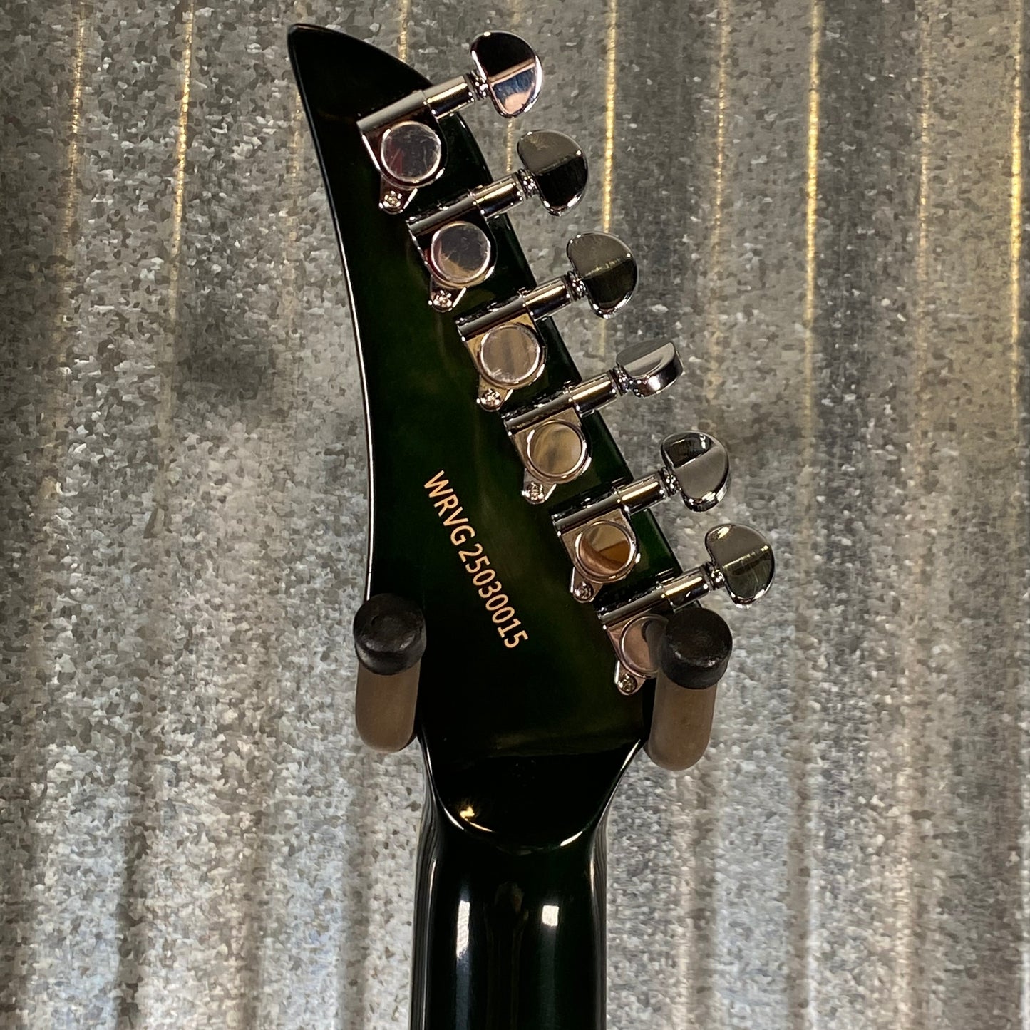 Westcreek Guitars Revenge Explorer Style Transparent Green #0015 Used