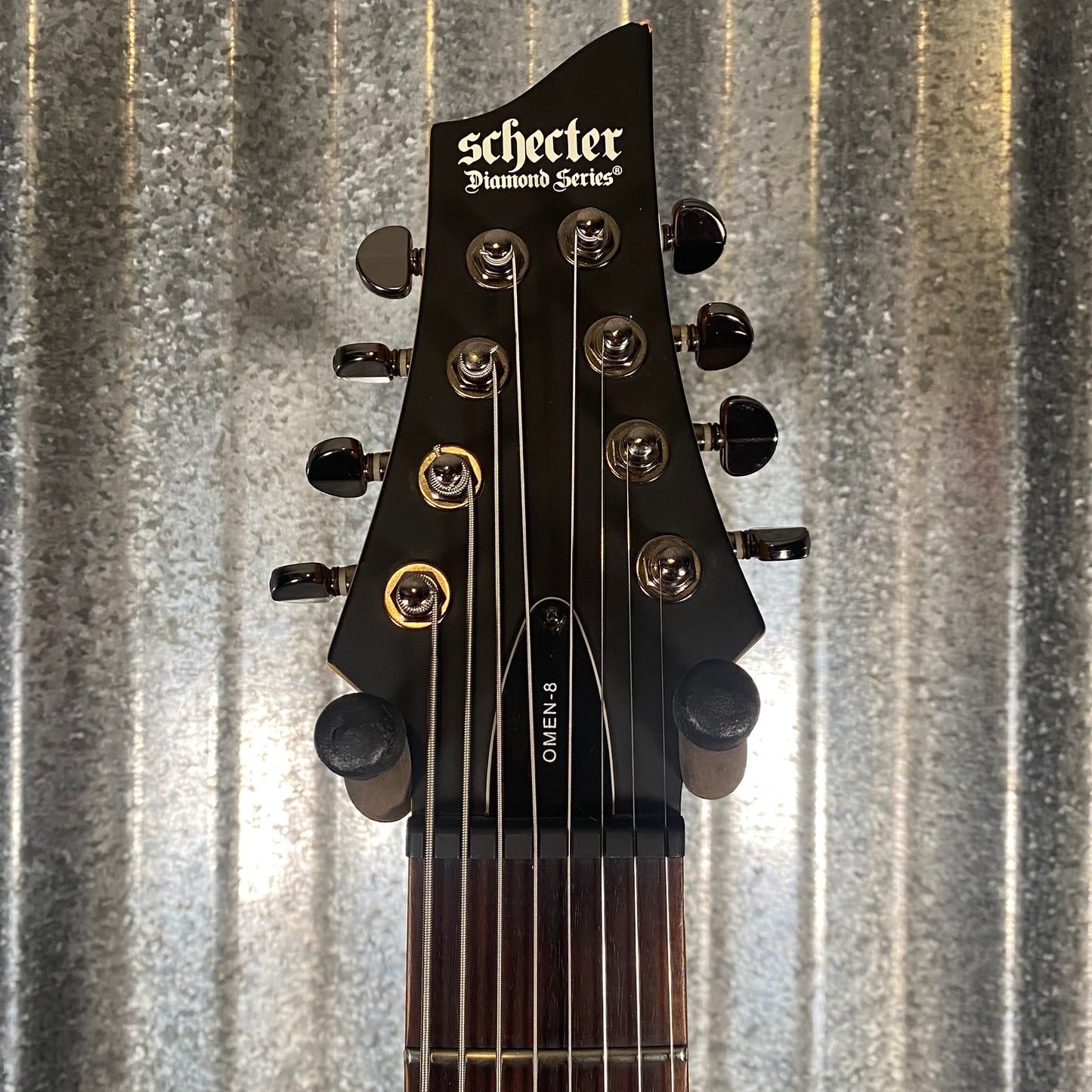 Schecter Omen 8 Walnut Satin Guitar #1939 Used