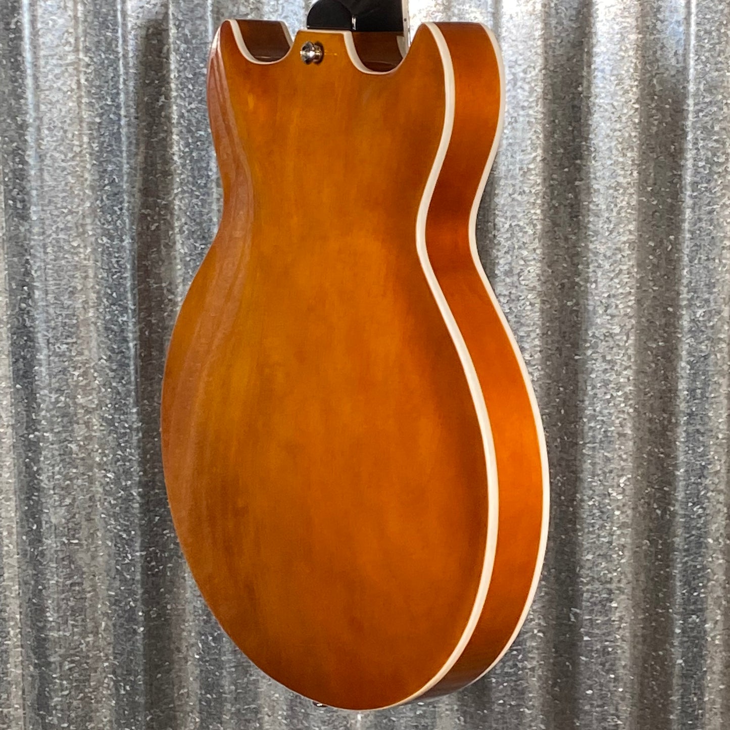 Westcreek Guitars 333 Semi Hollow Body Double Cutaway Amber Brown #0049 Used