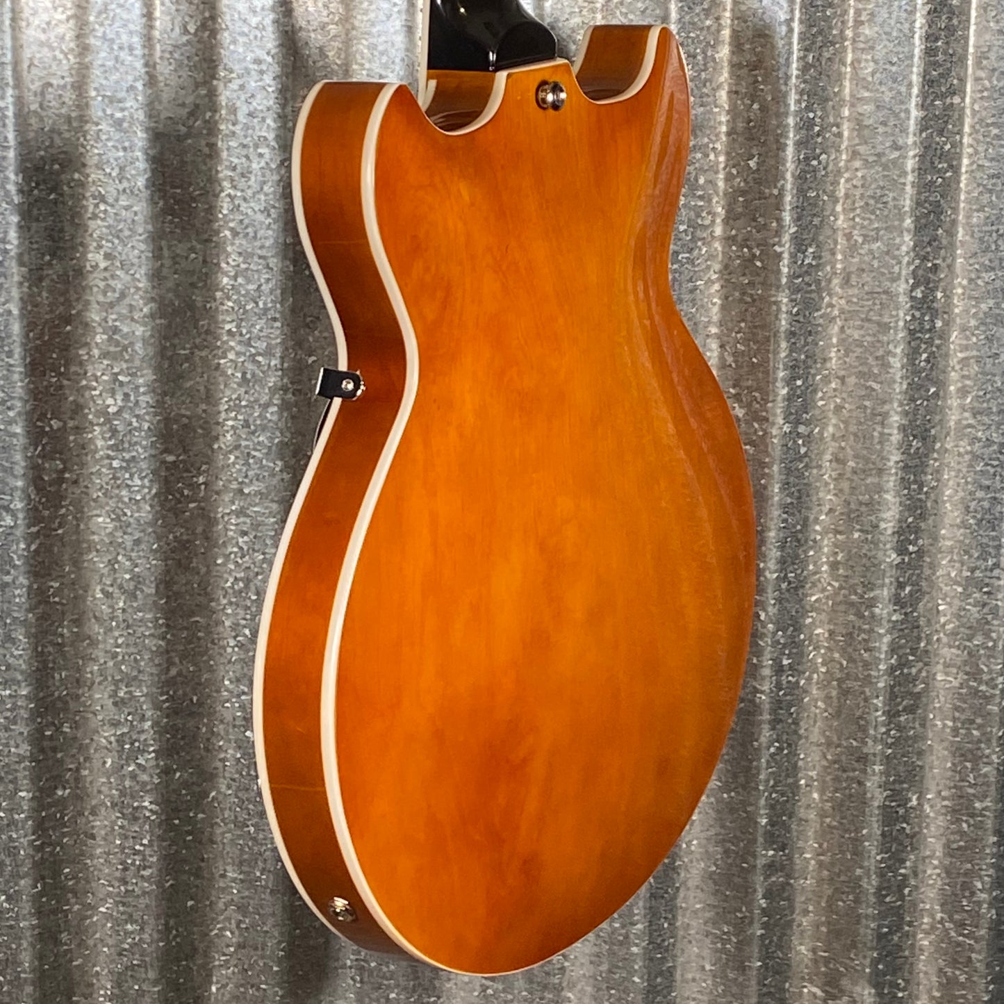 Westcreek Guitars 333 Semi Hollow Body Double Cutaway Amber Brown #0049 Used