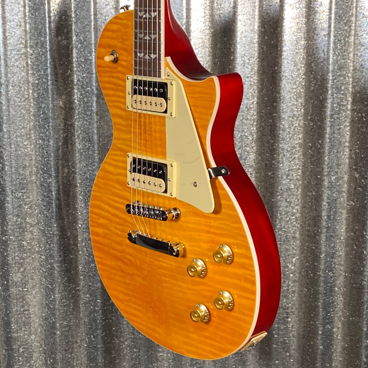 Westcreek Guitars Underdog LP Lemonburst Guitar #0113 Used