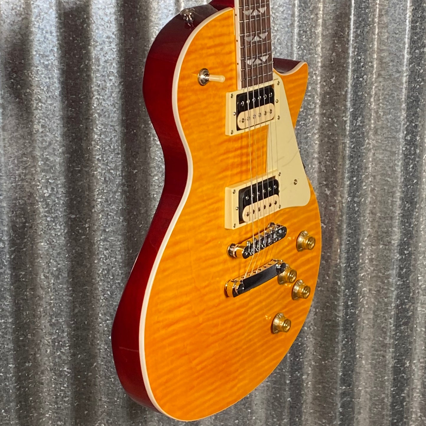 Westcreek Guitars Underdog LP Lemonburst Guitar #0113 Used