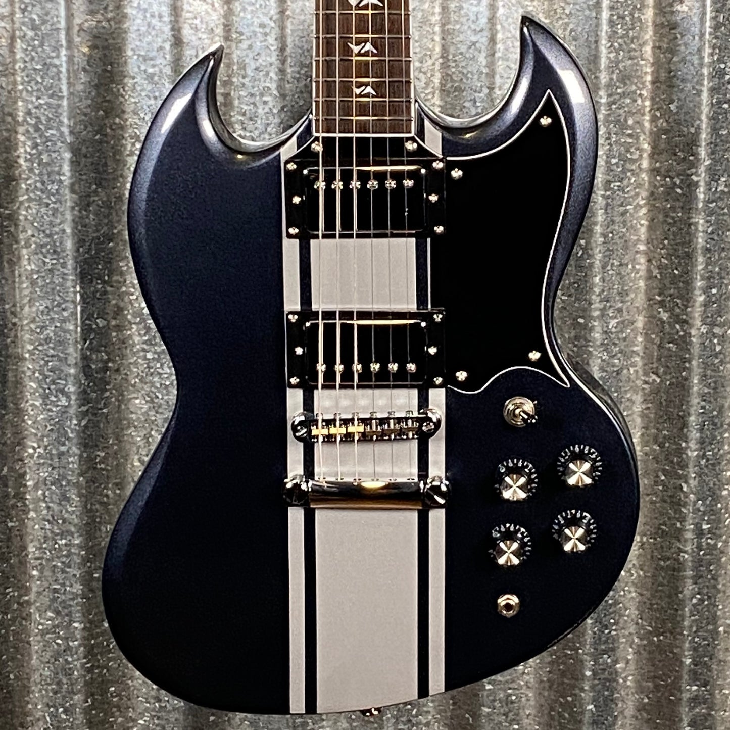 Westcreek Guitars Racer SG Offset Style Black #0313 Used